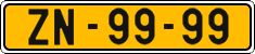 License plate of the Czech Republic, Commercial vehicles (1960)