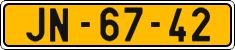 License plate of the Czech Republic, Commercial vehicles (1960)