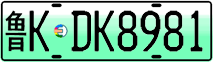 License plate of China, Electric vehicles