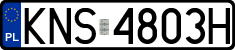 License plates of Poland, Regular car plates