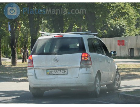 BB 5507 CM, Opel Zafira