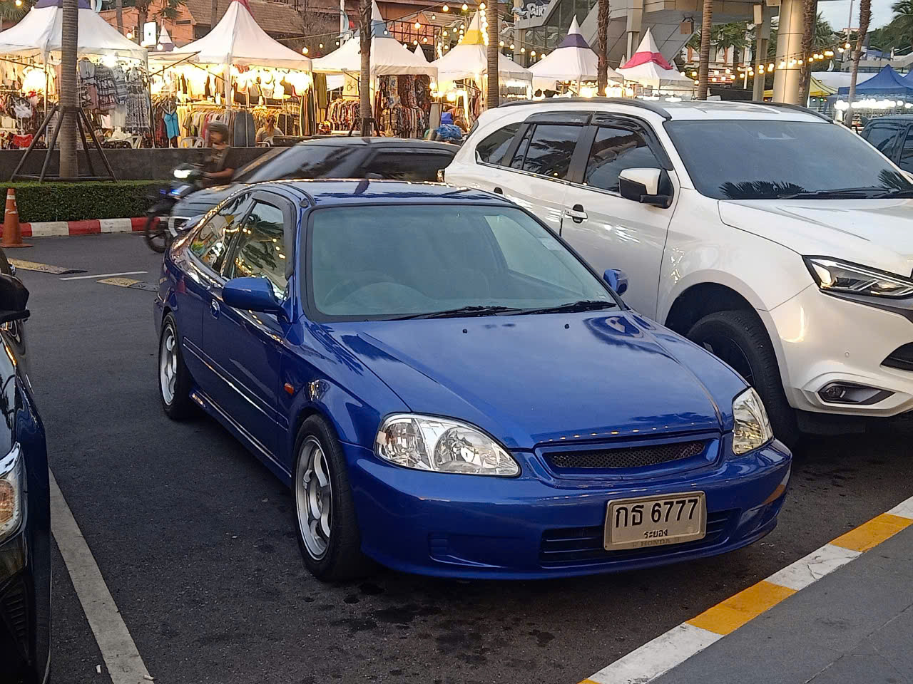 กธ 6777, Honda Civic 6th gen Coupé (EJ/EM; Global-market), 1995–2000