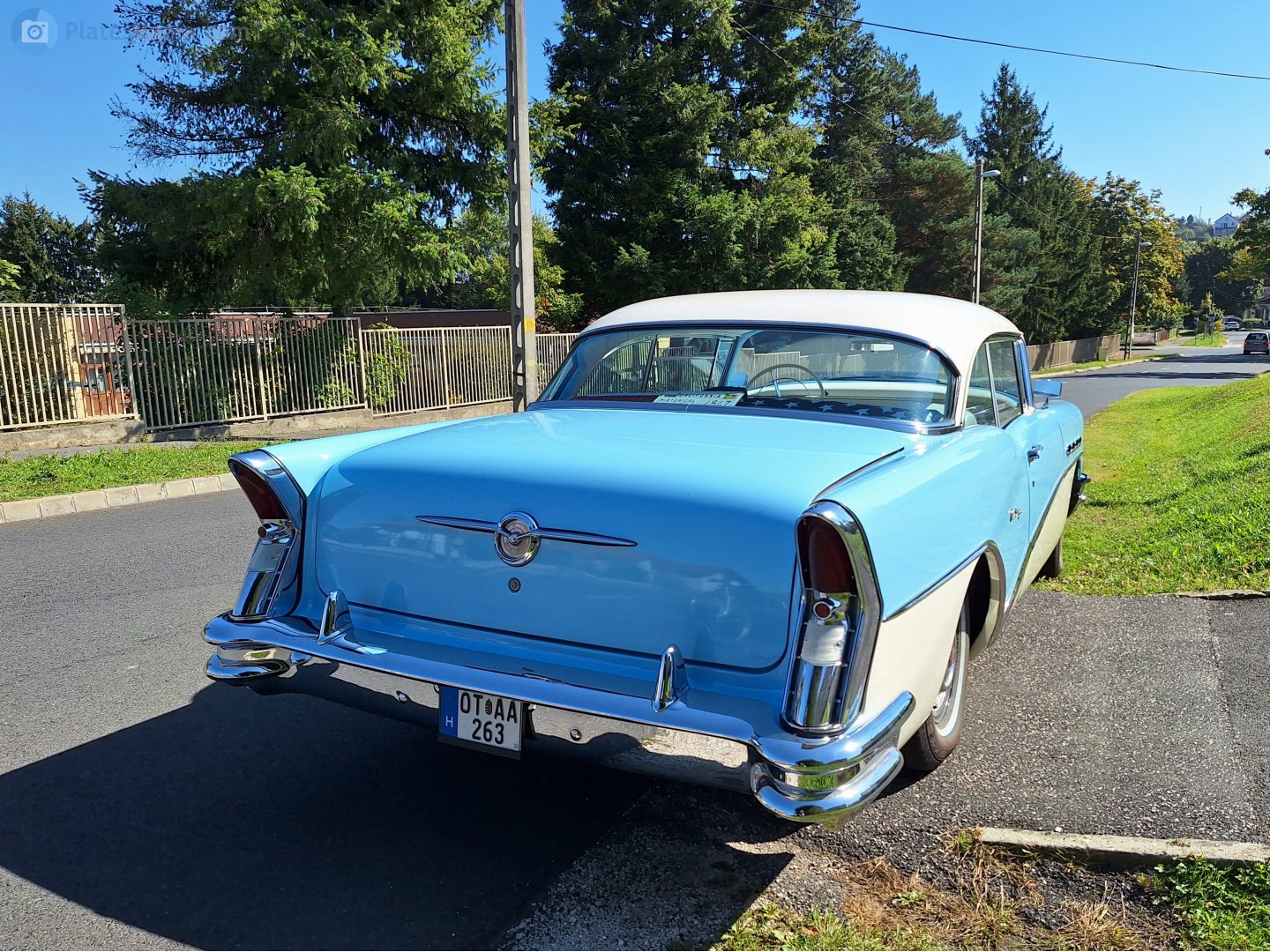 OT AA-263, Buick Century 2nd gen (Riviera) 2-door Hardtop (66R; B-body), 2nd facelift, 1955–1956