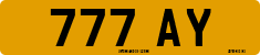 License plate of the United Kingdom, 1932 year system