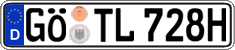 German license plate, Plates for oldtimers (type 