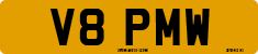 License plate of the United Kingdom, 1983 year system