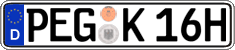 German license plate, Plates for oldtimers (type 