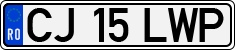 License plate of Romania, Regular plates