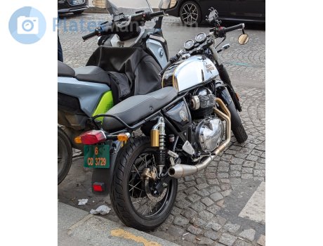 6 CD 3729, Royal Enfield Continental GT