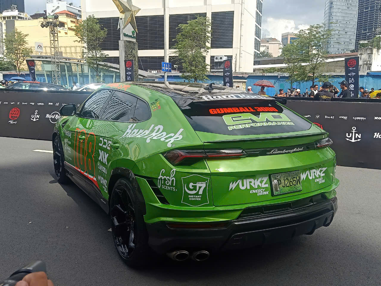 PJ265W, Lamborghini Urus 1st gen, 2018–