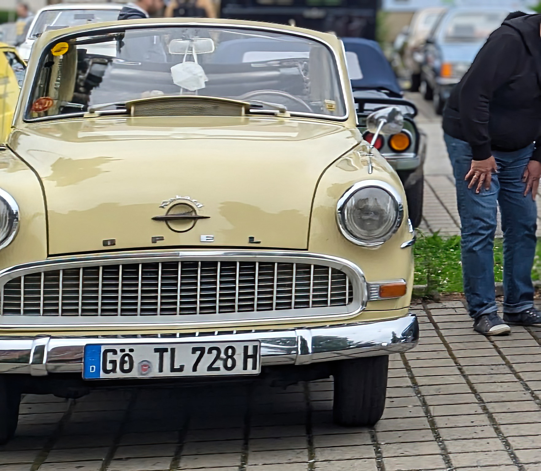 GÖ TL 728 H, Opel Olympia 3rd gen Rekord Cabrio-Limousine, 1953–1957