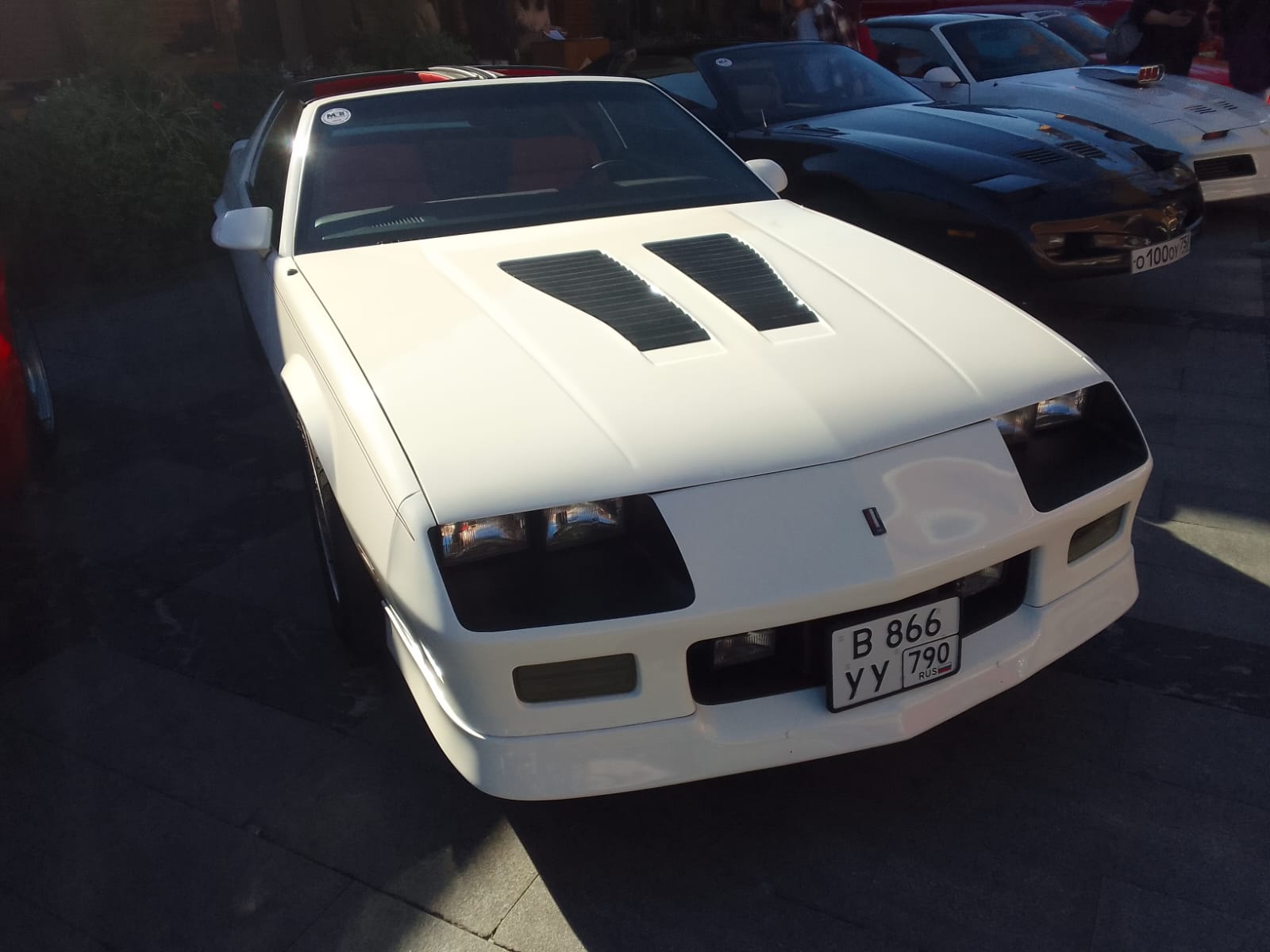 в 866 уу 790, Chevrolet Camaro 3rd gen Convertible (F III), 1986–1992