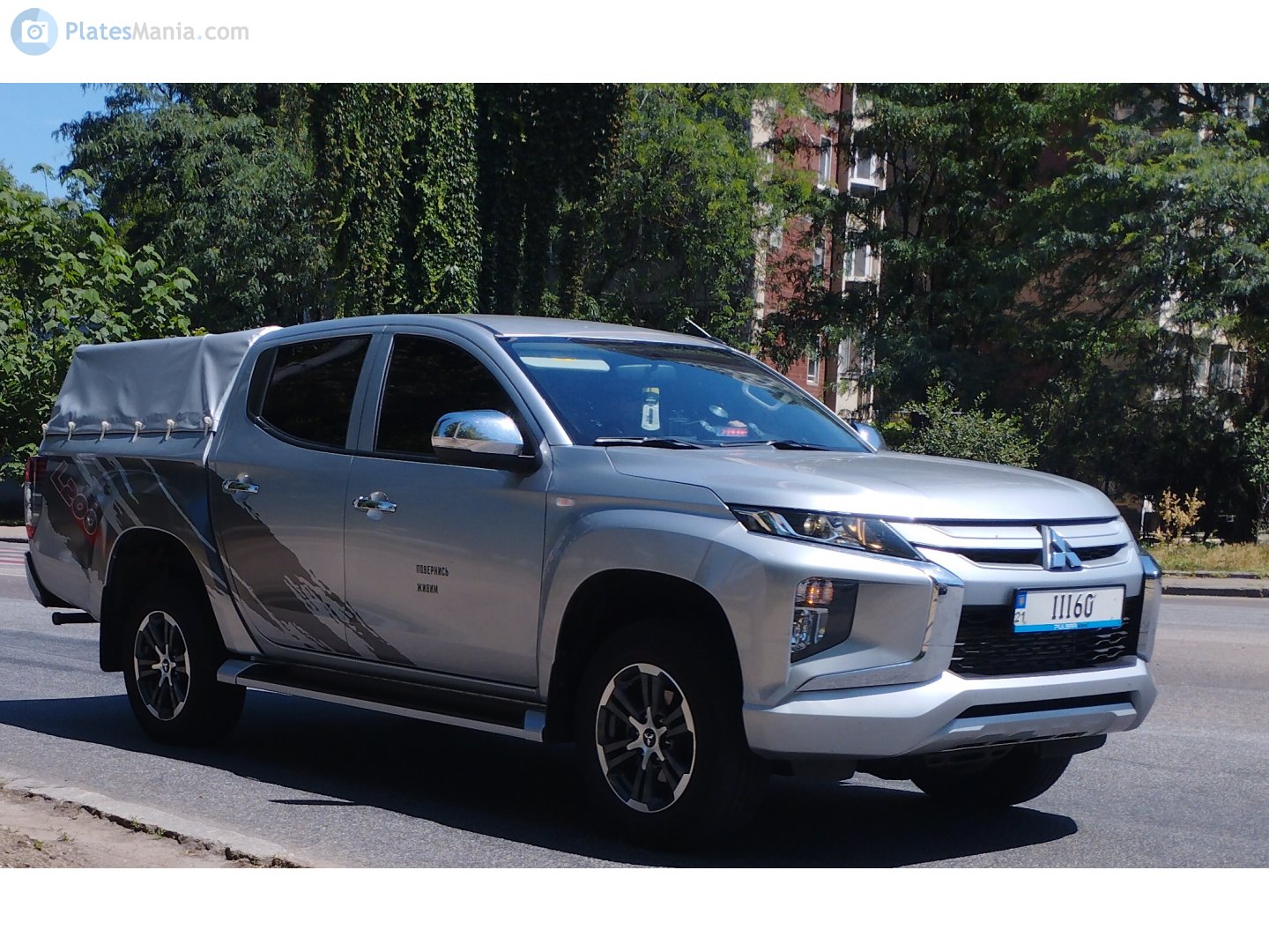 21 III60, Mitsubishi L200 5th gen (KJ/KK/KL), facelift, 2019–2023 (–present for LATAM-market)