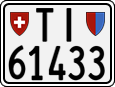 License plate of Switzerland, Motorcycles