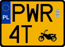 License plates of Poland, Oldtimers