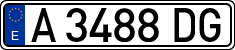 License plates of Spain, 1971 year series