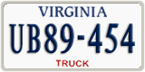 Virginia, Trucks (AB12-345)