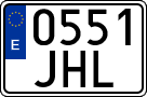 License plates of Spain, Ordinary (2000)