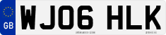 License plate of the United Kingdom, 2001 year system