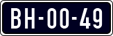 License plate of the Netherlands, Imported oldtimers (commercial vehicles)
