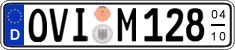 German license plate, Seasonal plates