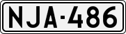License plate of Finland, Cars