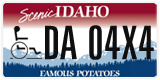Idaho, Vehicles for disabled persons