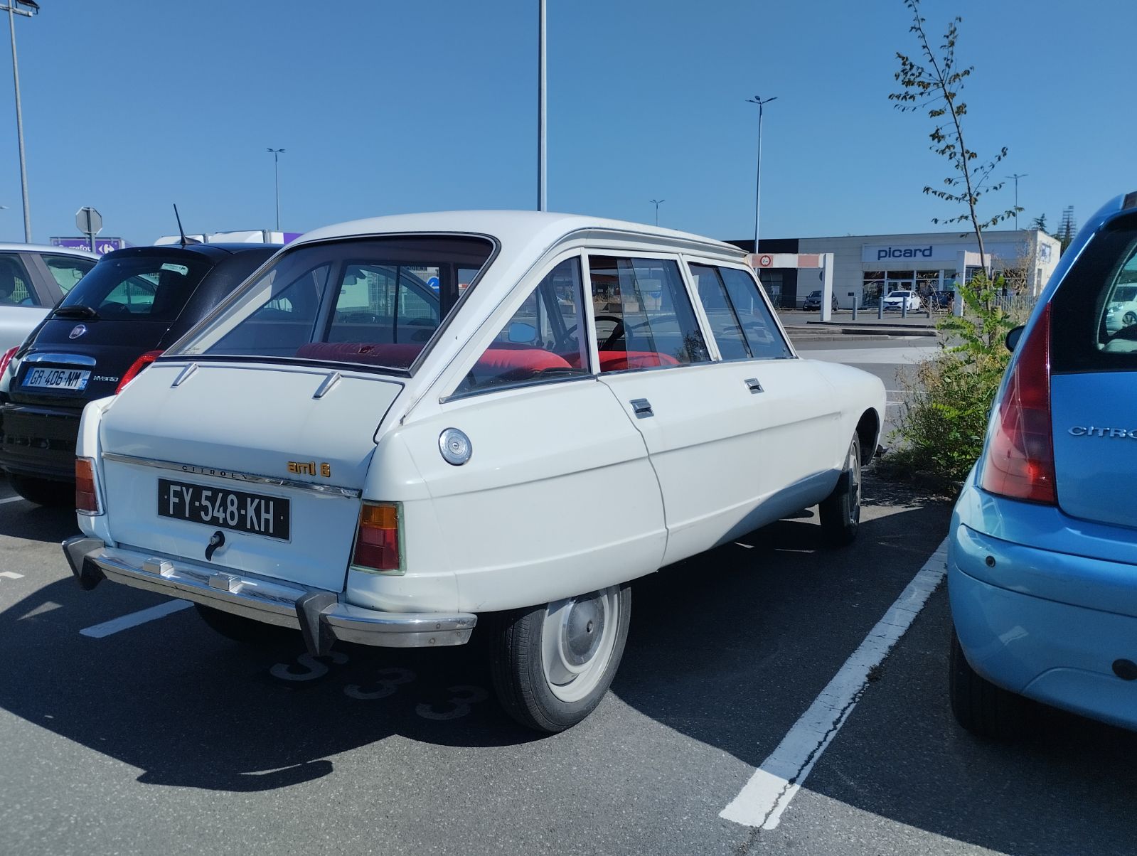 FY-548-KH, Citroёn Ami 1st gen 8/10/Super Fastback Sedan, facelift, 1969–1978
