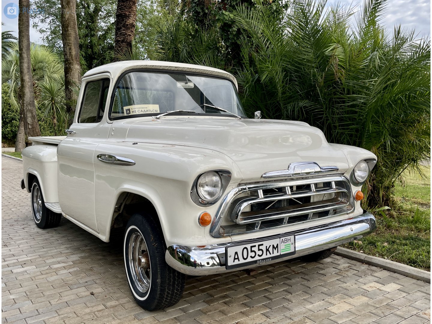 а 055 км, Chevrolet Task Force Light-Duty 3000 Stepside Pickup (A-body), 1955–1957