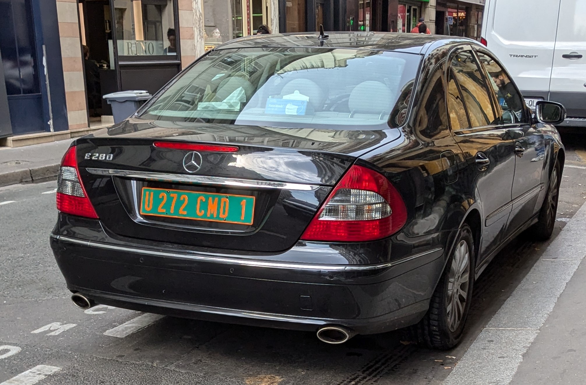 U 272 CMD 1, Mercedes-Benz E-Klasse 3rd gen Sedan (W211), 2002­–2009