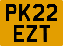 License plate of the United Kingdom, 2001 year system