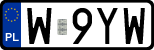 License plates of Poland, Regular car plates
