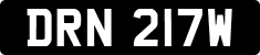 License plate of the United Kingdom, 1963 year system