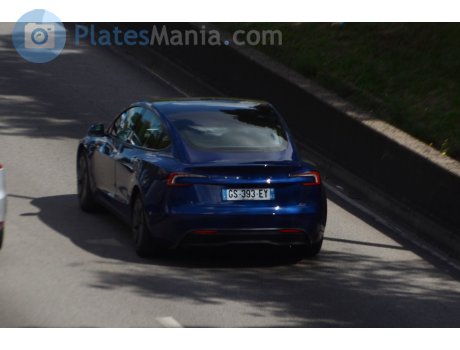 GS-393-EY, Tesla Model 3