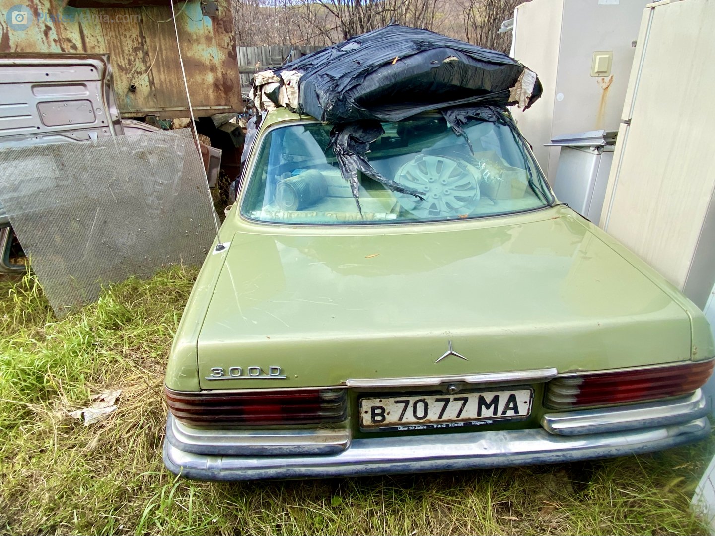 в 7077 МА, Mercedes-Benz S-Klasse 3rd gen (W116/V116), 1972–1980