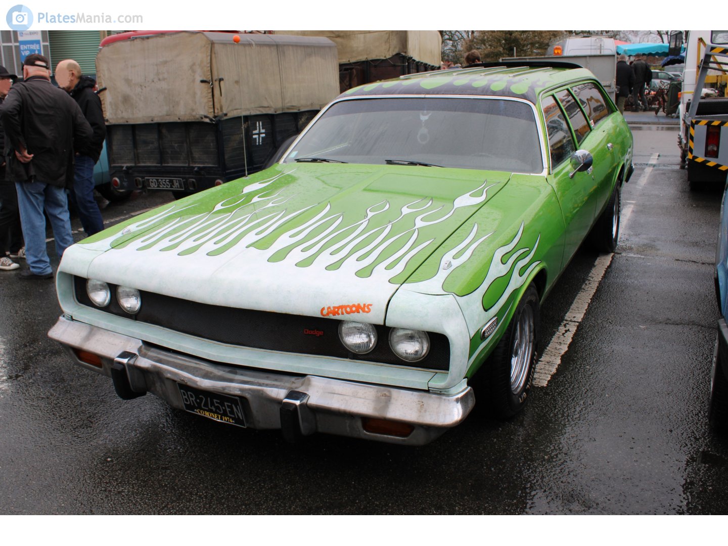 BR-245-EN, Dodge Coronet 6th gen 1974 5-door Station Wagon (45/46; B-Body), 3rd facelift, 1973–1974