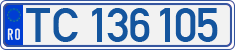 License plate of Romania, Diplomatic