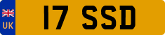 License plate of the United Kingdom, 1932 year system