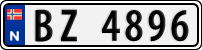 License plate of Norway, Trailers, motorcycles, special vehicles