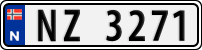 License plate of Norway, Trailers, motorcycles, special vehicles