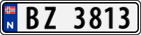 License plate of Norway, Trailers, motorcycles, special vehicles