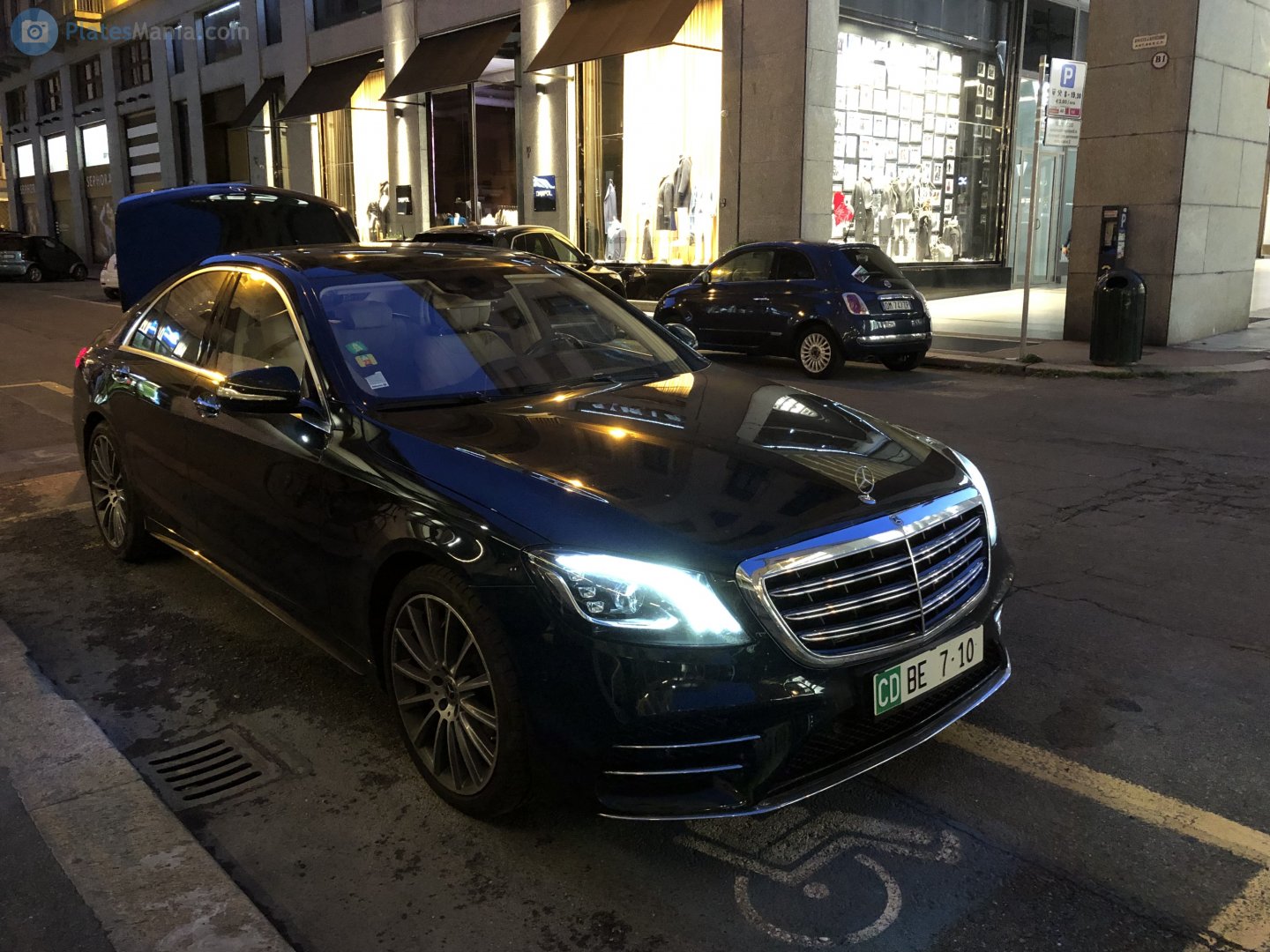 CD BE 7-10, Mercedes-Benz S-Klasse 8th gen Sedan (W222/V222), 2013–2020