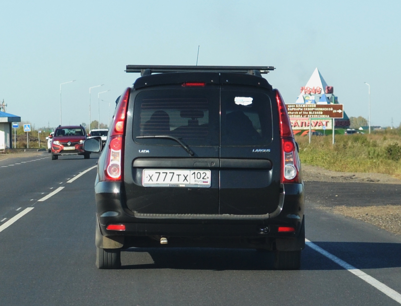 х 777 тх 102, Lada (VAZ) Largus 