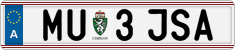 License plate of Austria, Regular plates