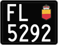 License plate of Liechtenstein, Motorcycles