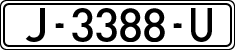 License plates of Spain, 1971 year series