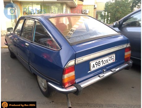 а981ох252, Citroёn GS / GSA