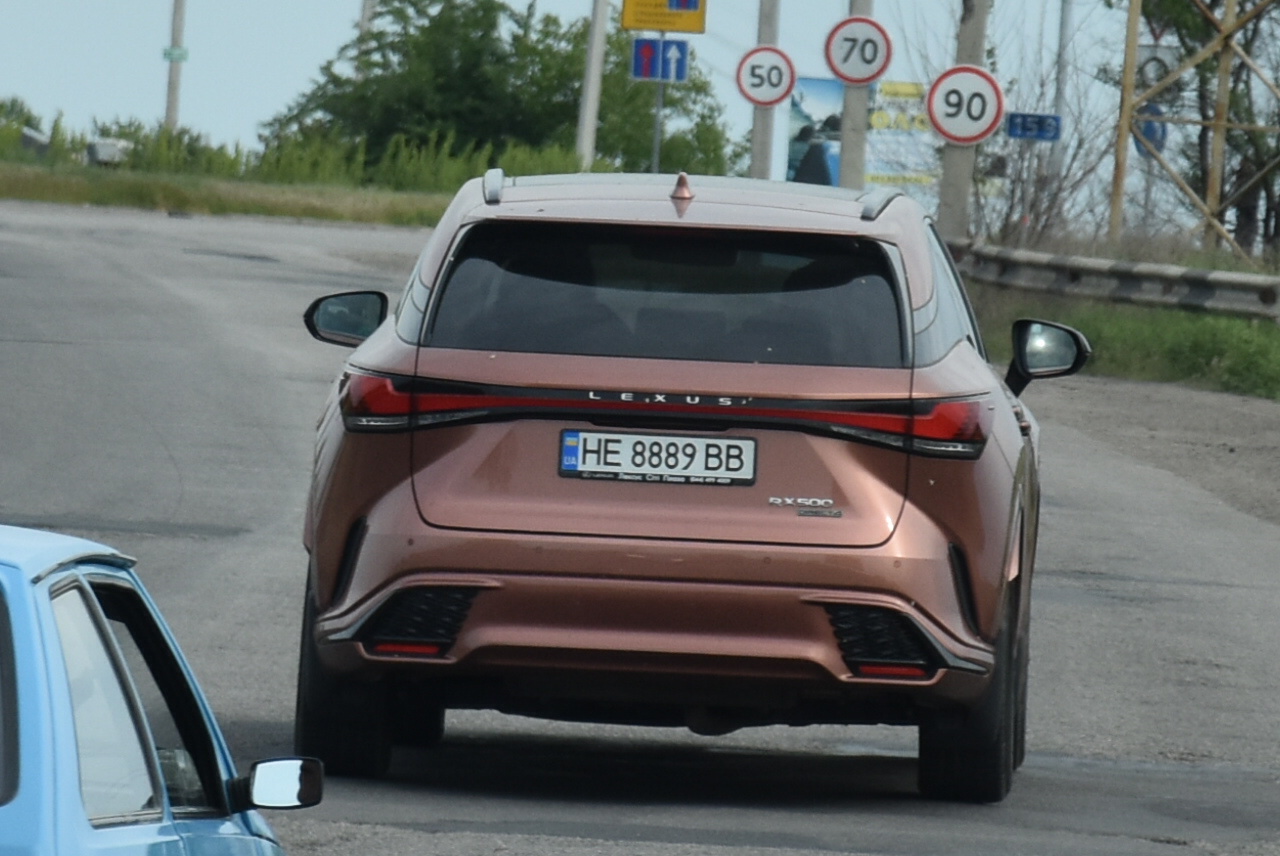 HE 8889 BB, Lexus RX 5th gen (AL30), 2022–