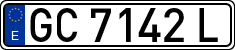 License plates of Spain, 1971 year series