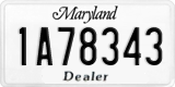 Maryland, Dealer (1A23456)